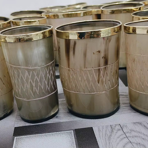 Corne à boire en verre, tasse viking, écologique, haute qualité - Product Image 1