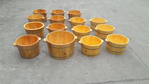 Bañeras de madera ajustables, contenedor de carga decorativo Oem de Comercio de Vietnam - Product Image 6