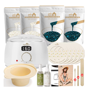 Kit de Calentador de Cera Depilatoria Mini Profesional de Alta Calidad para Depilación - Product Image 1