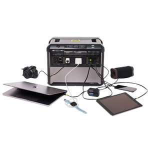 สถานีไฟฟ้าพกพา Goal Zero Yeti 1500 แบตเตอรี่ LiFePO4 12V พร้อมช่องจ่ายไฟ AC USB รองรับการชาร์จพลังงานแสงอาทิตย์ 220V EU ใช้ได้ทั้งภายนอกและภายในอาคาร - Product Image 4