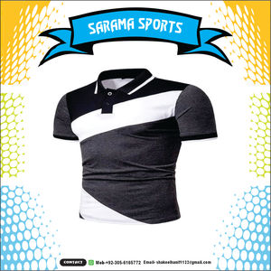 2025 nouveau sarama sports été hommes à manches courtes T-shirt décontracté affaires polos, - Product Image 5