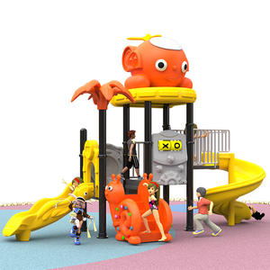Giocattoli per bambini in plastica divertenti di buona qualità e costo-efficace parco giochi all'aperto - Product Image 1