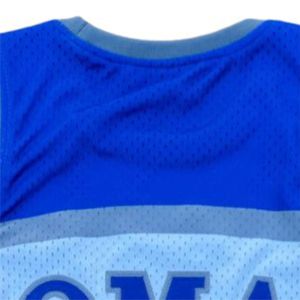 เสื้อบาสเก็ตบอลย้อนยุคสีเทา-phi Beta Sigma 100% โพลีเอสเตอร์ตาข่ายปักโลโก้และอุปกรณ์ถักไหมพรม - Product Image 4