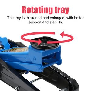 Cric de sol hydraulique robuste en acier allié de 3 tonnes à <span class=keywords><strong>profil</strong></span> bas pour véhicules tout-terrain, haute stabilité, pour ateliers de réparation automobile - Product Image 3