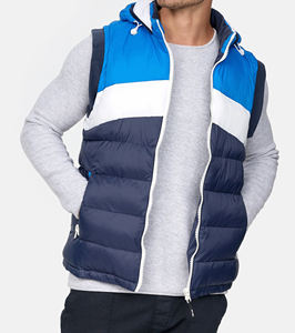 Veste d'hiver matelassée originale personnalisée, veste matelassée épaisse en duvet de canard pour homme - Product Image 1