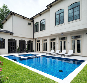 สระว่ายน้ำอินฟินิตี้สระว่ายน้ำกลางแจ้งแบบอิงรอบไฟเบอร์กลาสสวนน้ำพุอ่างจากุซซี่สปา - Product Image 5