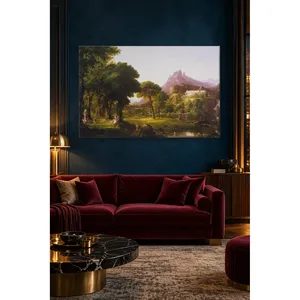 Impression sur toile Fida Thomas Cole Arcadian Dream Landscape - Product Image 3