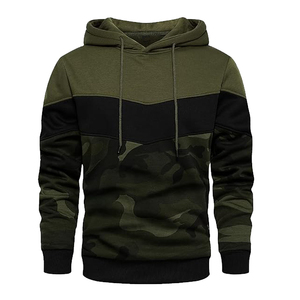 Sweat à capuche en molleton 100 % coton pour homme, hiver, impression numérique en relief, technique de sublimation, DTF, DTG, poche brodée, coupe classique - Product Image 1