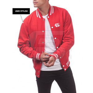 Chaquetas Varsity para Hombre de Alta Calidad al por Mayor 2026, Chaquetas con Cierre Frontal, Estilo Urbano, Impermeables y Resistentes al Viento, Servicio OEM - Product Image 1