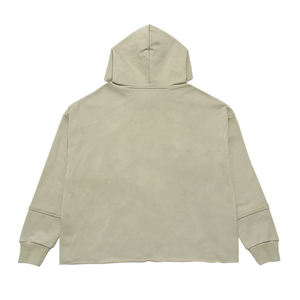 Sudadera con capucha de felpa francesa de peso pesado unisex Top de invierno bordado de algodón 100% fabricado en Pakistán - Product Image 2