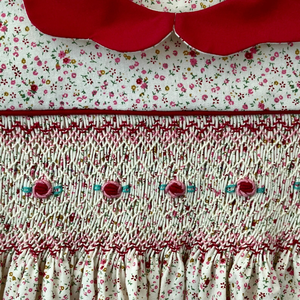 Vestido de lino suave hecho a mano para niñas pequeñas, estilo informal para el primer cumpleaños de niños pequeños, OEM hecho en Vietnam - Product Image 3