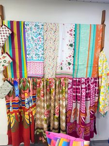 Fabricant indien fournisseur coton de luxe Textiles de maison torchons de cuisine personnalisés torchons couvertures broderie florale - Product Image 6