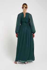 Elegante ligero A-Line Maxi vestidos de noche para mujer vestido Formal de fiesta de lujo mangas ecológicas antiestático - Product Image 2