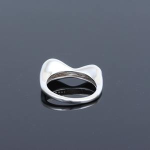 Anillo de Boda Artesanal de Plata de Ley 925 para Mujer con Tanzanita Azul, Diseño de Doble Elemento con Rejilla Texturizada en Forma de Lágrima, Estilo Étnico Moderno - Product Image 4