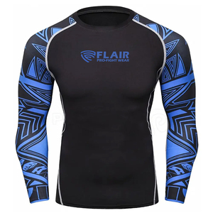 Rashguard Profesional Unisex para MMA, Transpirable, de Secado Rápido, Antibacterial, con Protección UV, Ropa Deportiva para Todos los Deportes al Aire Libre - Product Image 1