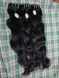 Fábrica al por mayor 100% Virgen ondulada India Raw Deep Wave Extensiones de cabello humano Color natural de los vendedores - Product Image 6