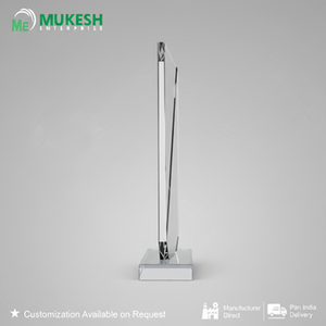 Premium Durable Polished Edge <b>Prism</b> Acrylic Trophy Customizable Corporate Award & Memento with Logo Wholesale Supplier - Product Image 5