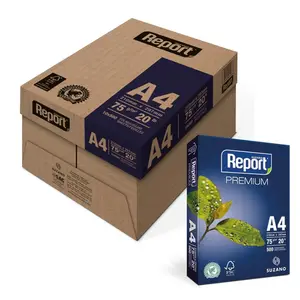 PAPEL A4 REPORT 75GR 10 RESMAS DE 500 FOLHAS ATACADO