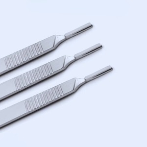 Manche de scalpel chirurgical médical vétérinaire en acier inoxydable, instrument de chirurgie orthopédique réutilisable - Product Image 2