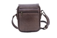 Tas Selempang Kulit Sapi Asli 100% Vintage untuk Perjalanan Sehari-hari, Fashion Pria Kasual, Tali Dapat Disesuaikan, Unisex