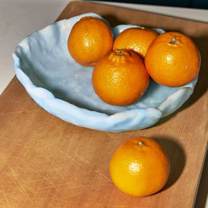 Frutero de Resina de Ágata y Magnesia, Hecho a Mano, Auténtico, Hecho en India - Product Image 1