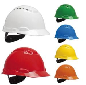 3M SecureFit Hard Hat H-700R offrant une protection maximale contre les chocs et un ajustement réglable. - Product Image 1