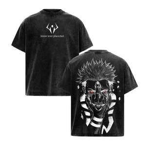 เสื้อยืดอนิเมะเรียวเมน ซุคุนะ ผ้าฝ้าย 100% ลายพิมพ์แฟชั่น เสื้อยืดเจอร์ซีย์ น้ำหนัก 200 กรัม 240 กรัม 280 กรัม - Product Image 3