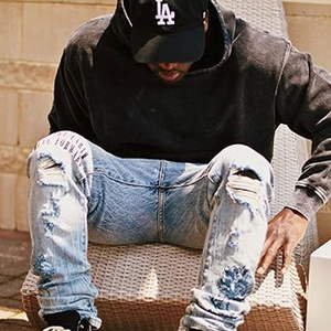 Sudadera con capucha de manga larga de gran tamaño para hombre con logotipo personalizado de alta calidad 100% algodón para invierno - Product Image 6