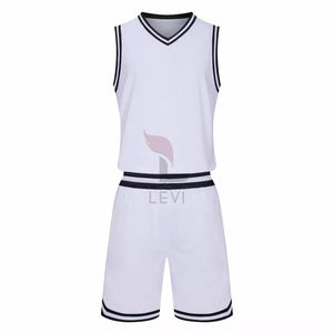 ชุดเล่นบาสเก็ตบอลวัสดุผ้าซับลิเมชันสำหรับทีมบาสเก็ตบอล - Product Image 1