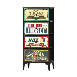 อามิคาซ่า แจ๊สตู้ลิ้นชัก 4 ชั้น 45 ซม. ชุดจัดเก็บแบบเคลื่อนย้ายได้ โซลูชั่นการจัดระเบียบบ้าน - Product Image 2