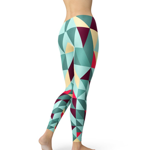 Pantalones de Yoga de entrenamiento de cintura alta para mujer, mallas deportivas ajustadas con tinte de corbata, mallas sin costuras, impresión por sublimación, servicio OEM - Product Image 5