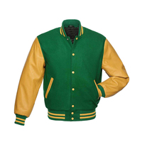 Veste universitaire de haute qualité sur mesure pour hommes, respirante avec col montant, service de gros OEM
