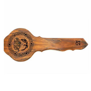 Lectura del siglo XXI 2 madera retro imagen madera en aplicación de regalo festivo - Product Image 2