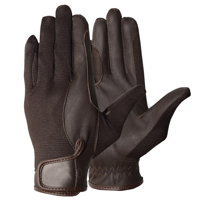 Premium Horse Riding Gloves Leather Equestrian