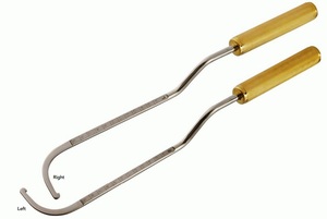 Gran oferta, superventas, Dingman Agris, 36cm, disector de pecho izquierdo, dispositivo médico recubierto de oro, Material de acero inoxidable - Product Image 6