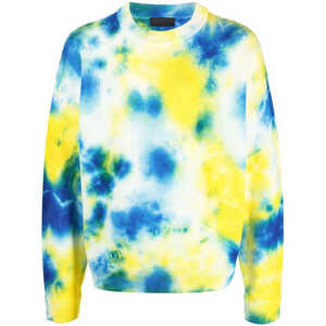 Summer Tye Dye T Shirts Over Sized Tie-Dye T-shirt pour hommes Dernier design Summer Fashion Long Sleeve Crewneck Tie Dye T Shirt - Product Image 1