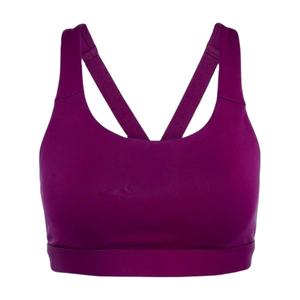 High Support <b>Sports</b> <b>Bra</b> Womens Running Gym Training Workout Yoga Fitness Top Seamless <b>Racerback</b> Quick Dry Breathable Activewear - Product Image 1