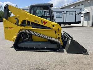 2025 Wacker Neuson ST50 Compact Track Loader con motor de 100 HP Premium Cab All Season Tracks Gearbox & Pump - Product Image 4