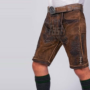 Pantalones Cortos Bávaros Lederhosen de Primera Calidad en Oferta, Venta al por Mayor, Secado Rápido y Transpirables - Product Image 5