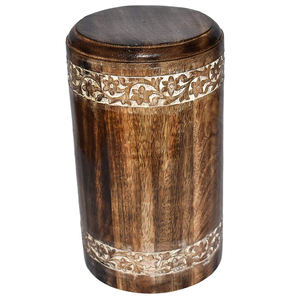 New Arrival Looking Human Body Ashes <b>Keepsake</b> Cremation Urns Funeral Ashes Wooden Cremation Urns Human Adult Ashes - Product Image 3
