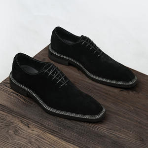 Comfortable Sheepskin Lined Formal Shoes with Adjustable Laces and Non Slip Heel for Men's Shoes - Product Image 3
