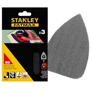 Stanley pour Velcro Mouse Multi-Pack Disques de ponçage et feuilles de ponçage en maille - Product Image 2