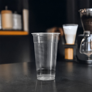 Vasos de plástico desechables de 95mm de calidad de fábrica de Vietnam, diseño de pared simple para bebidas para café, té de burbujas, jugo - Product Image 4