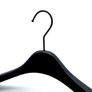 Cintres en plastique de haute qualité, meilleure vente, cintres en plastique translucide personnalisés à vendre, cintres en plastique avec logo imprimé - Product Image 4