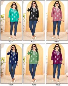 เสื้อปักลายเรยอน Chikan ยอดนิยมสไตล์ปาร์ตี้ทางการขายออนไลน์ - Product Image 6