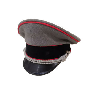 OEM ODM Qualité Design Professionnel 2024 Hommes Reproduction Uniforme Haute Visière Allemande Chapeaux - Product Image 4