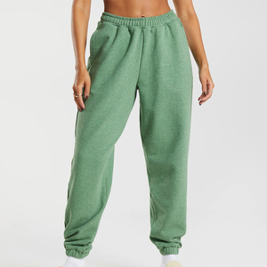 กางเกงจ็อกเกอร์ขายาวทรงตรงเอวสูงผ้าขนสัตว์เนื้อนุ่มระบายอากาศดี ดีไซน์เอวกลางแบบเรียบหรู สไตล์ลำลอง พร้อมโลโก้สั่งทำพิเศษ - Product Image 1