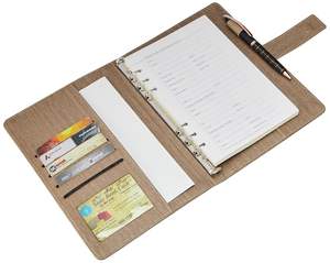 Executive Leather Padfolio with Magnetic Closure <b>Filing</b> <b>Product</b> - Product Image 1