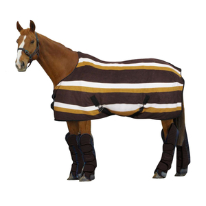 El mejor precio en la nueva colección Zebra Check Winter Standard Neck Horse Fleece Stable Rug - Product Image 4