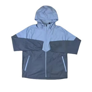 Conjunto cortavientos transpirable para hombre y mujer, chaqueta y pantalones ligeros e impermeables para correr, hacer senderismo y actividades al aire libre. - Product Image 2